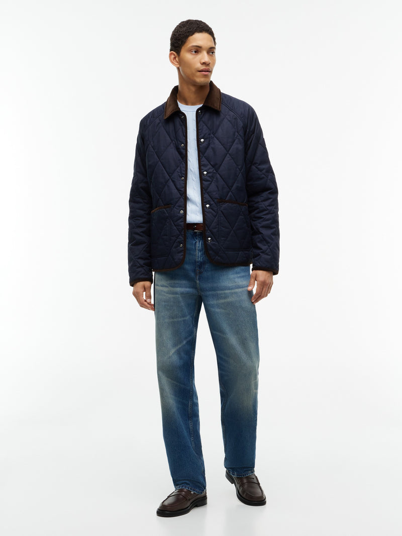 Regular Fit Quilted or Padded Jacket