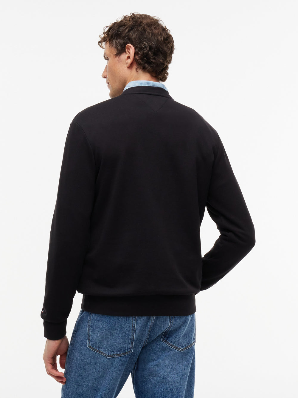 Crew Neck Terry Sweatshirt