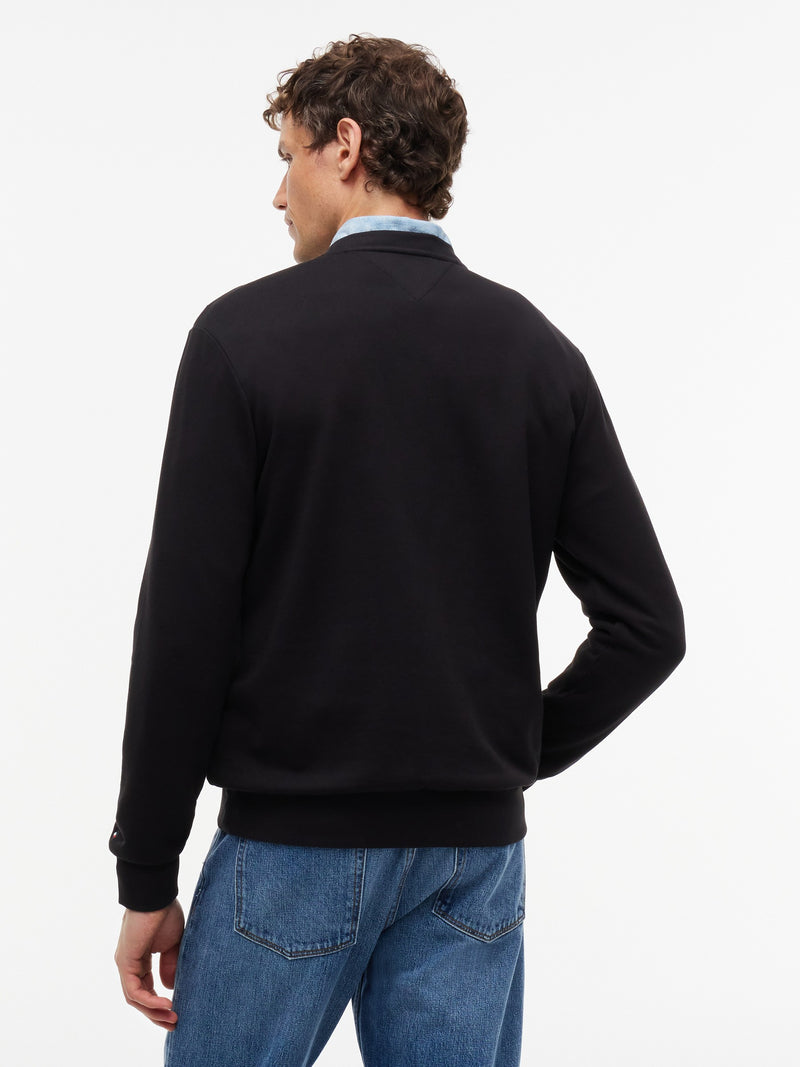 Crew Neck Terry Sweatshirt