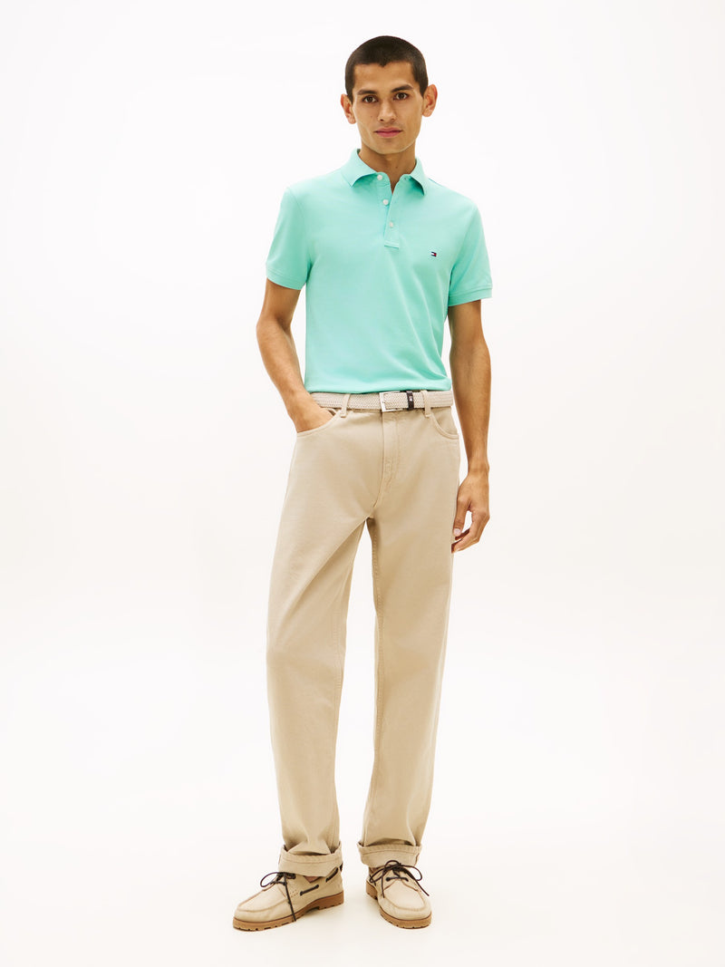 Slim Fit Solid Pique Polo