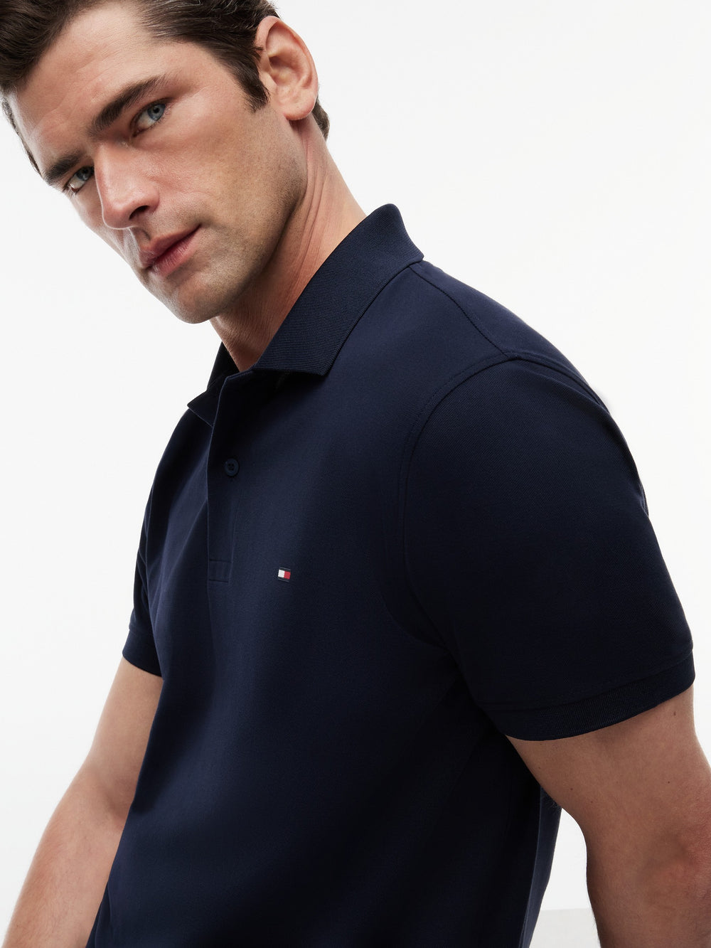 Regular Fit Solid Pique Polo