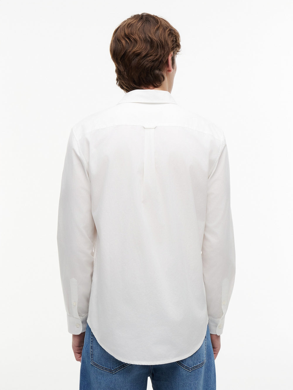 Regular Fit Solid Poplin Shirt