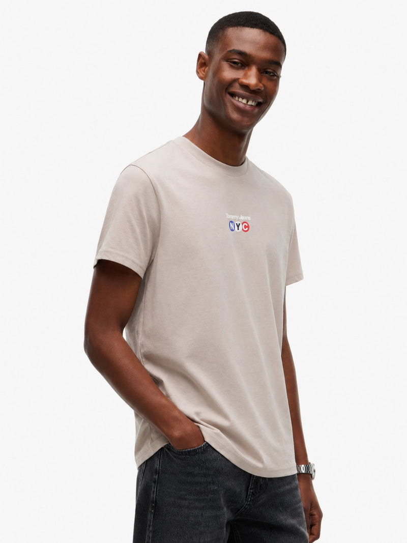 Slim Fit Nyc Logo T-Shirt