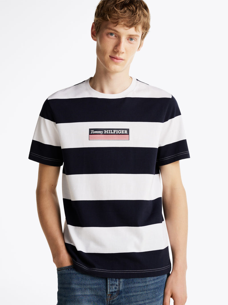 Regular Fit Striped Tshirt