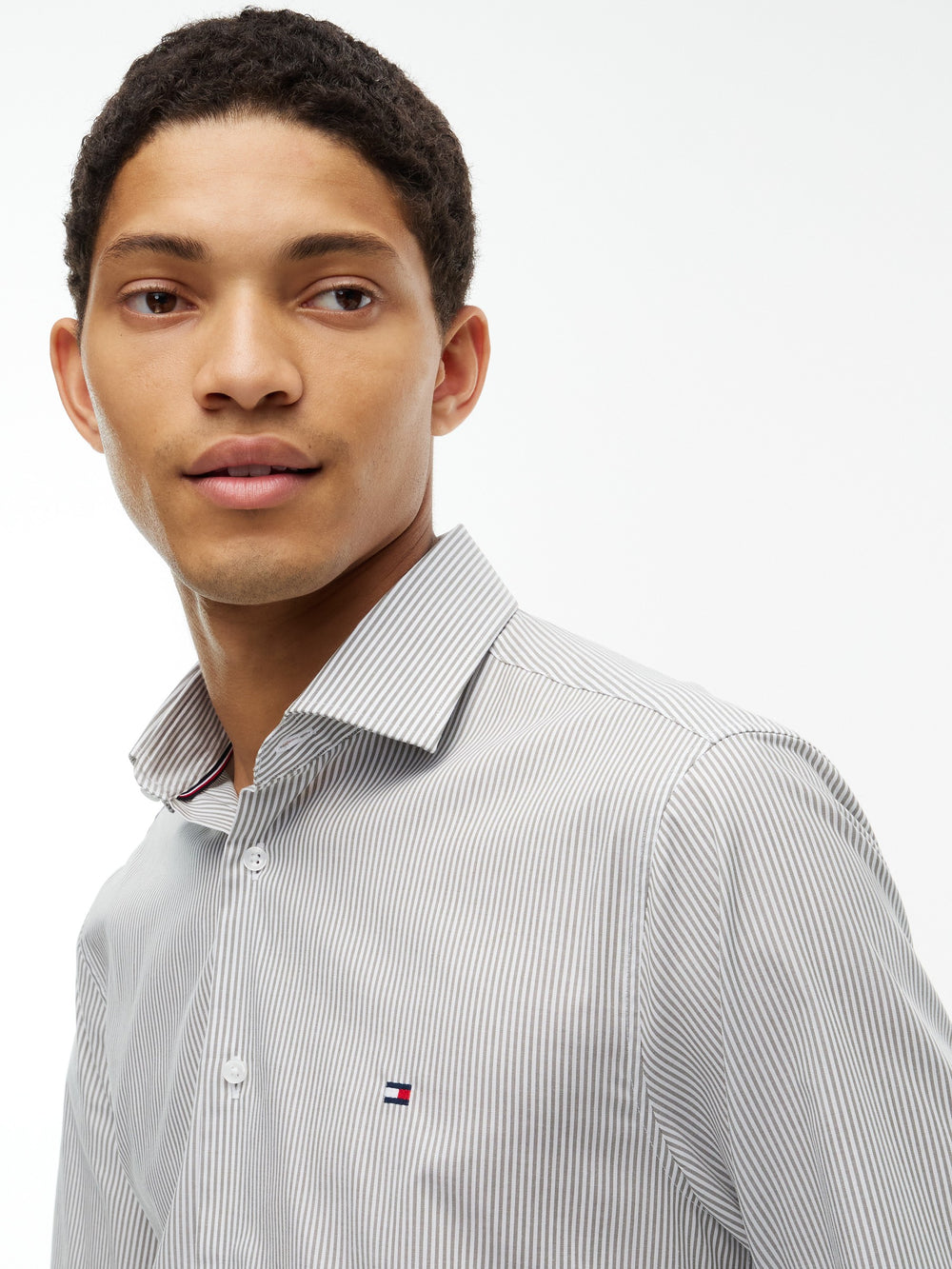 Slim Fit Stripe Shirt