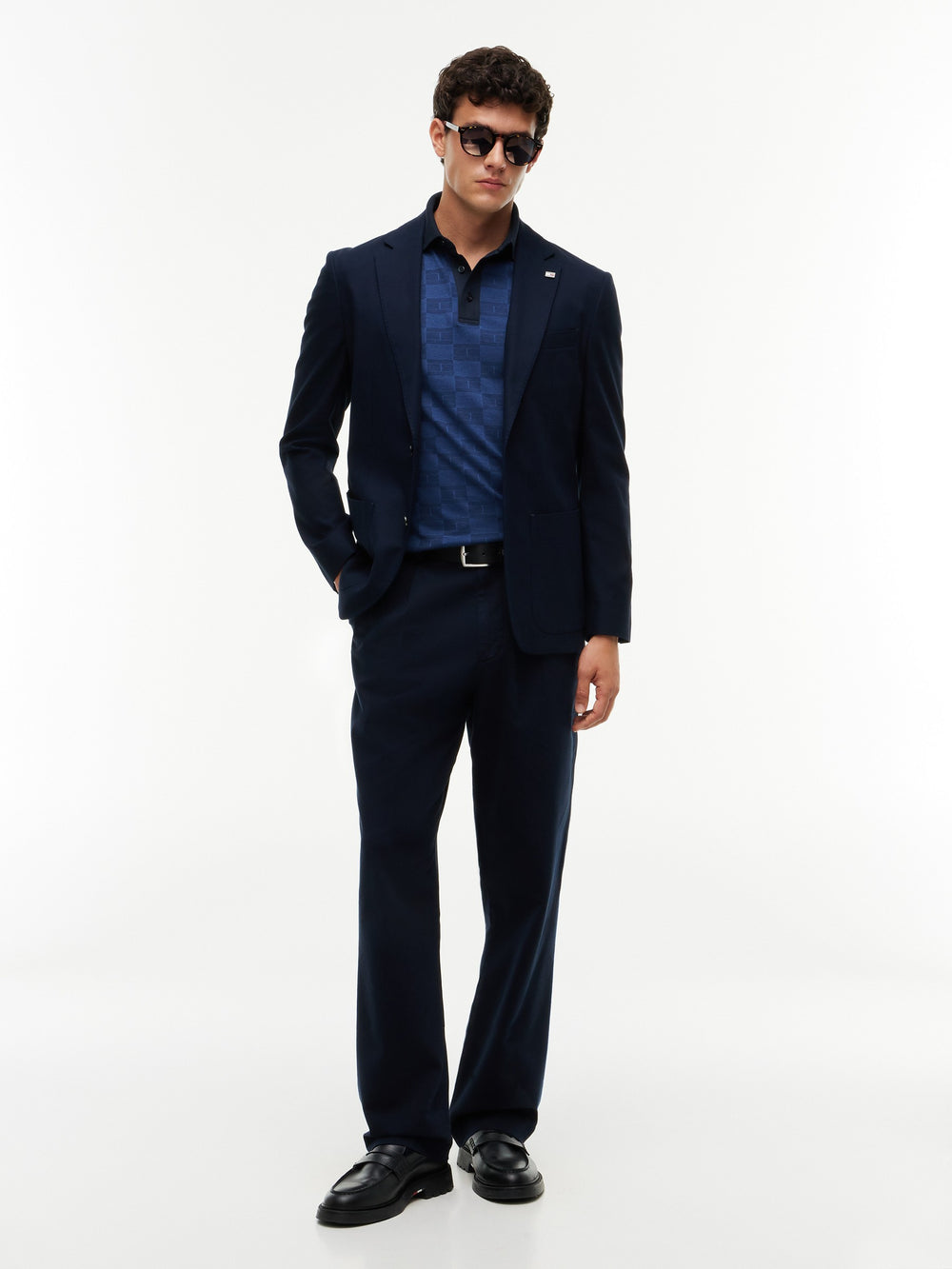 Regular Fit Jacquard Polo