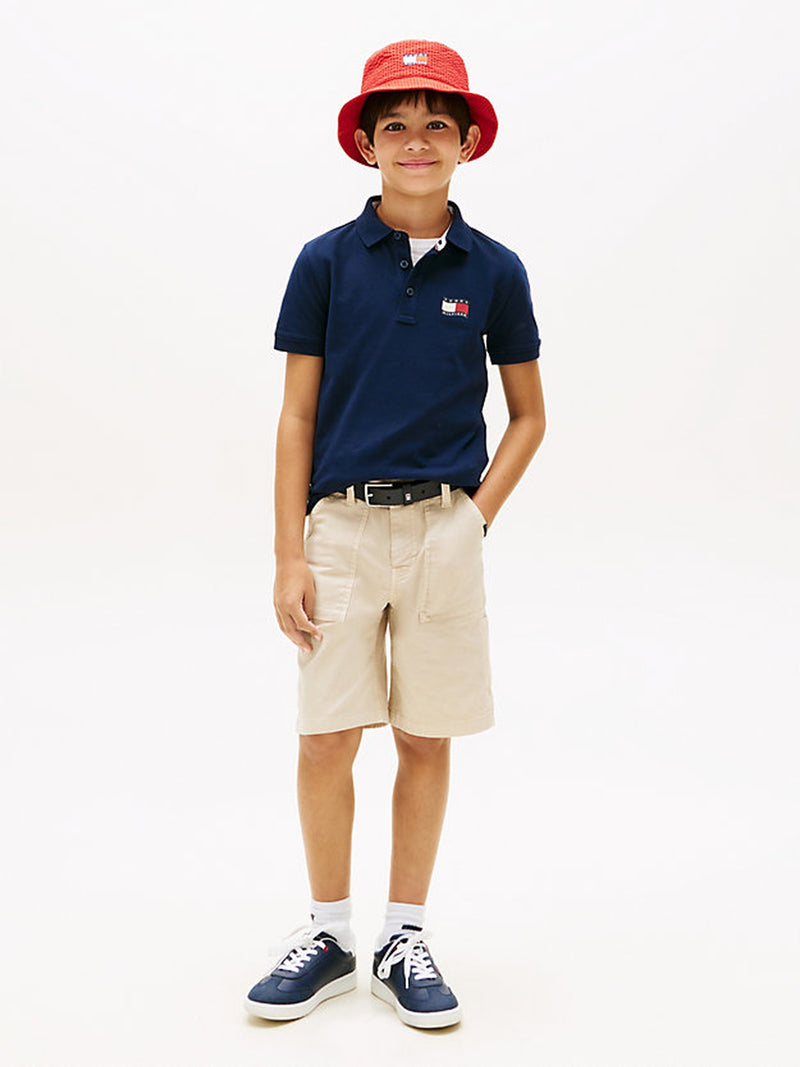 Kids Solid Polo