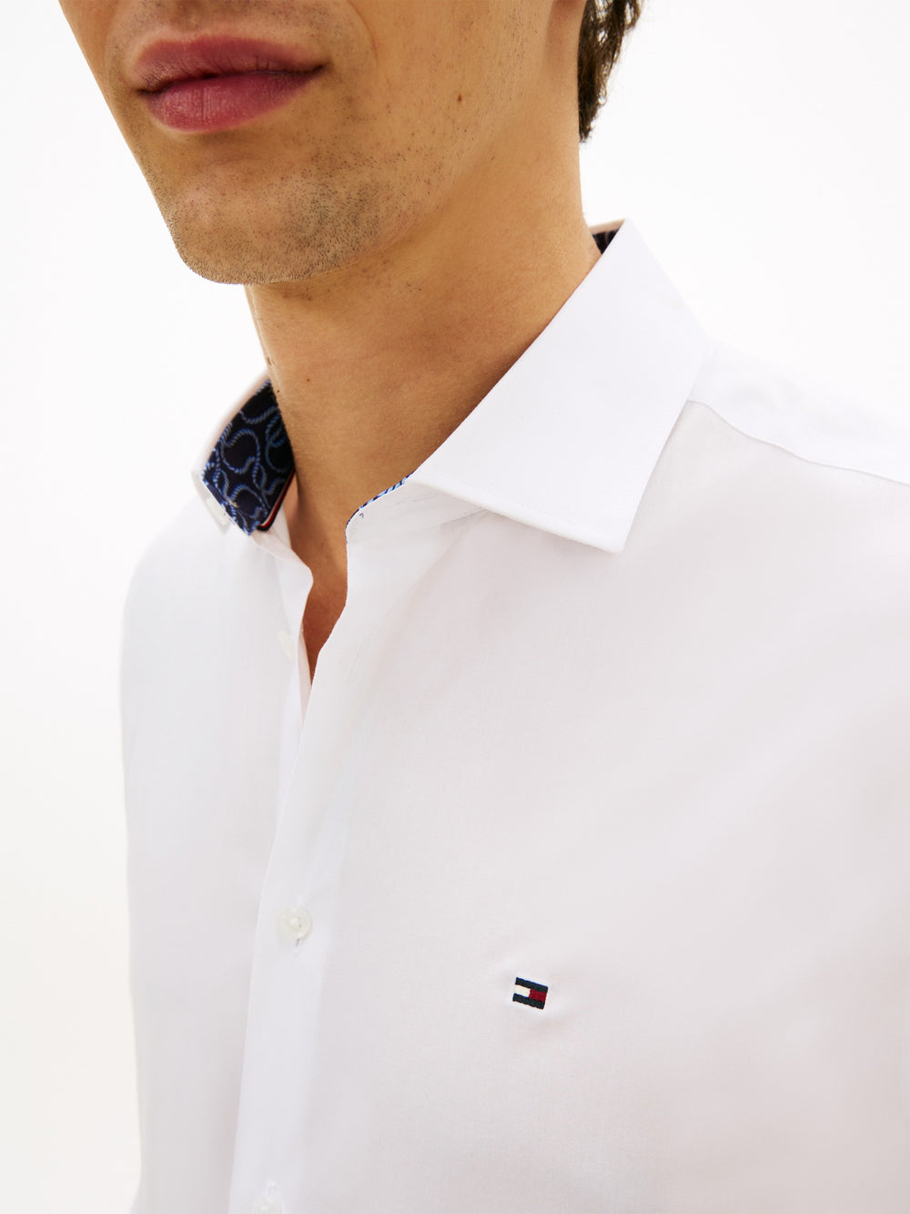 Slim Fit Solid Update Poplin Shirt