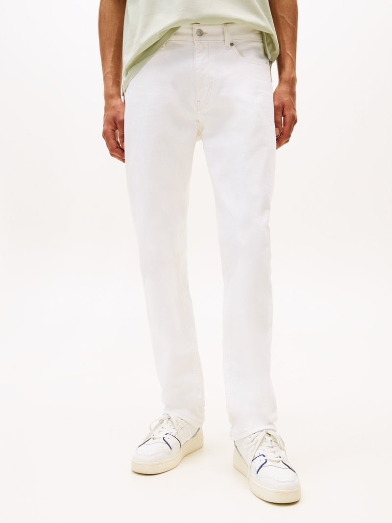 Men Ryan Slim Straight White or Ecru Jeans