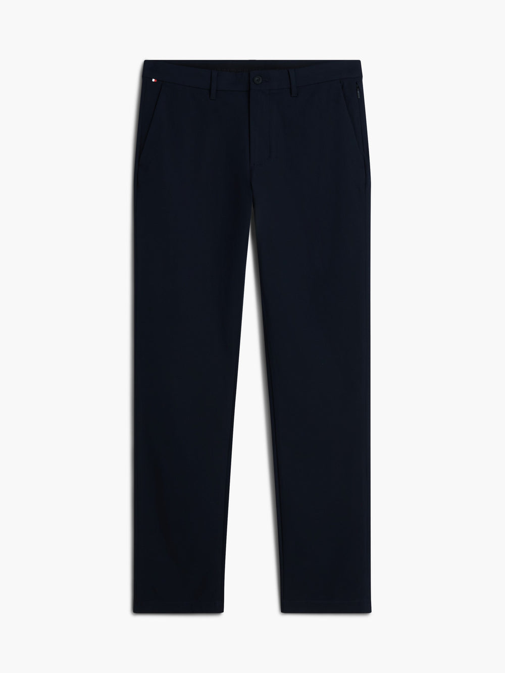 Men Denton Slim Straight Fit Knit Tech Trouser