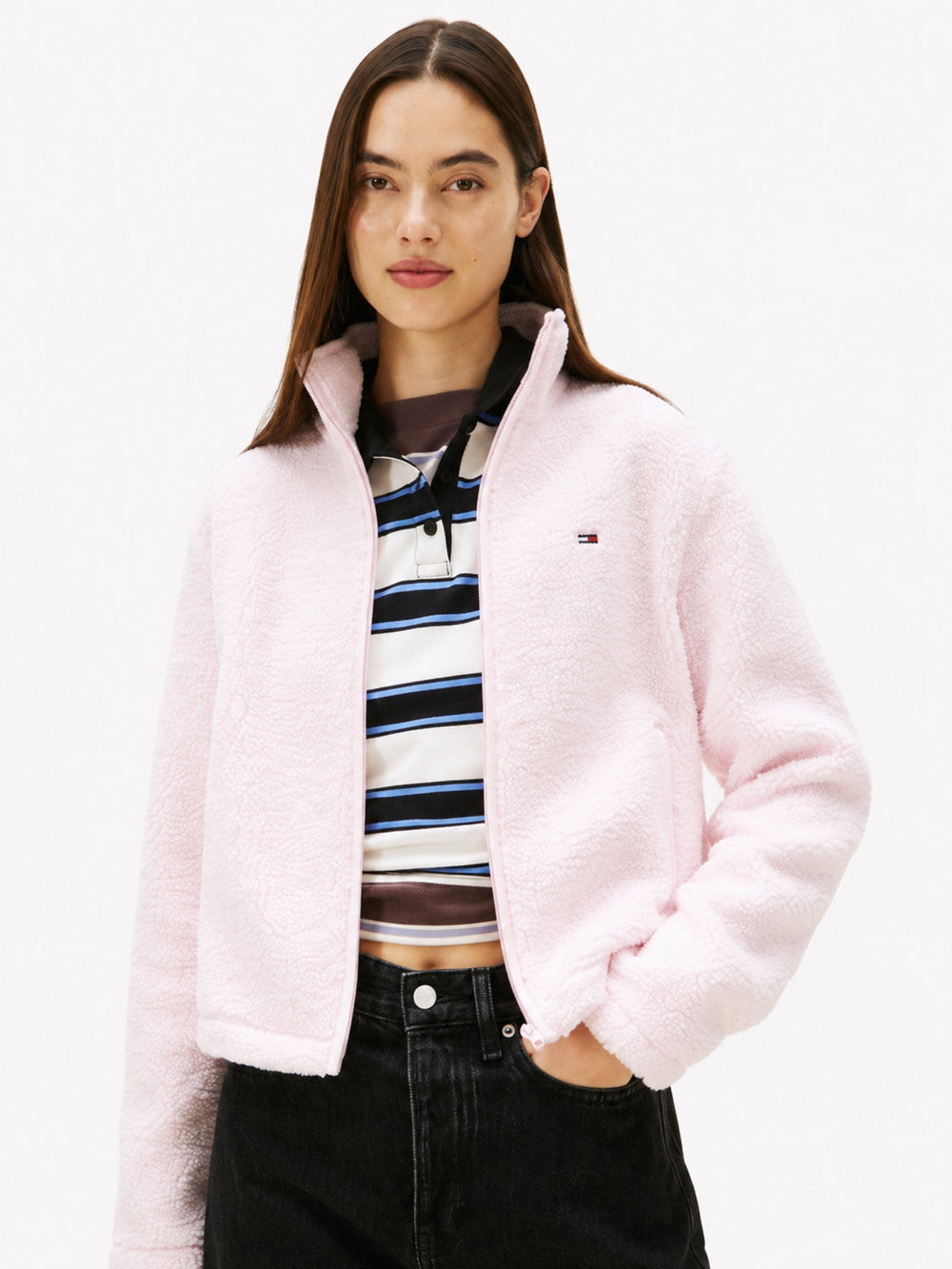 Regular Fit Fleece Zip Thru