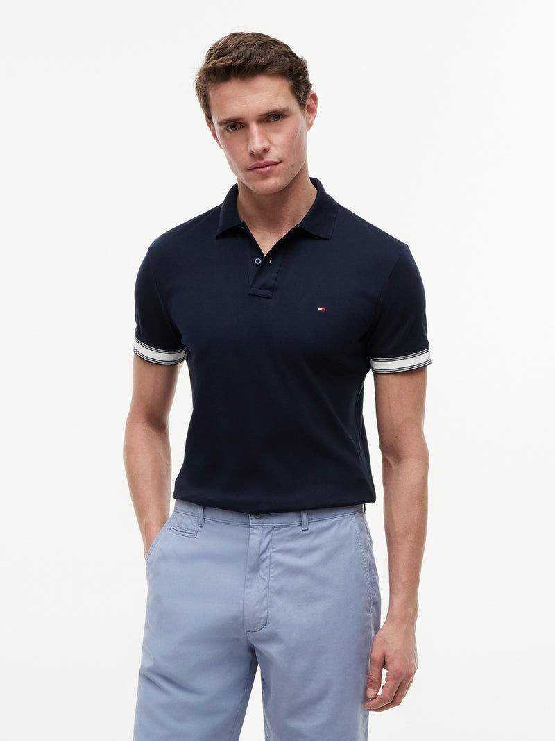Slim Fit Interlock Polo