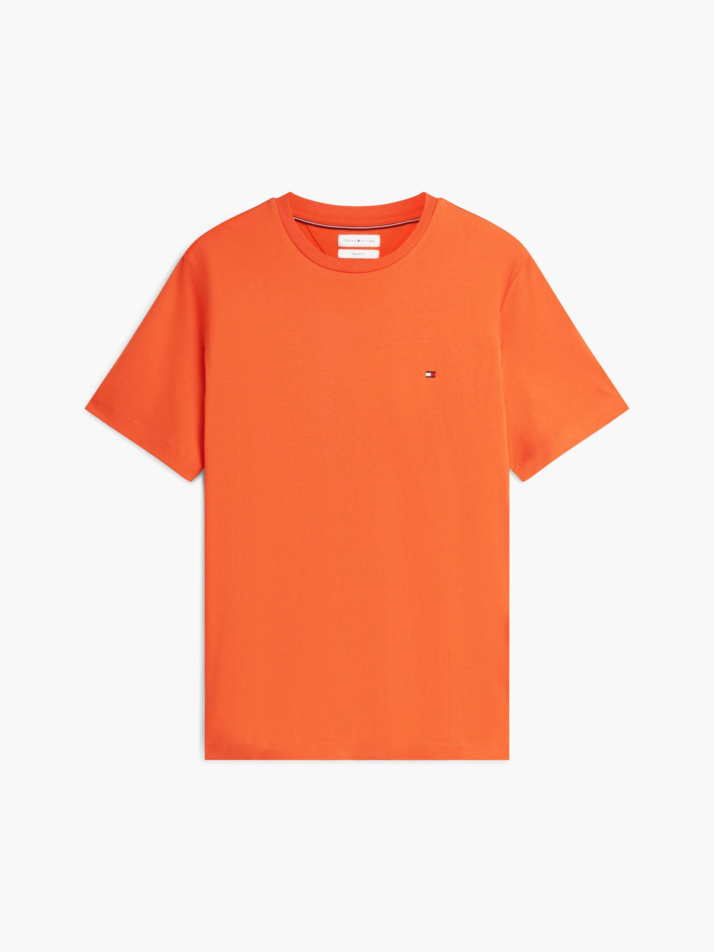 Regular Fit Solid Interlock Tshirt