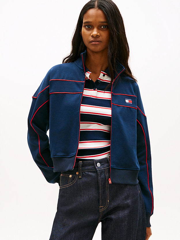 Regular Fit Interlock Zip Thru