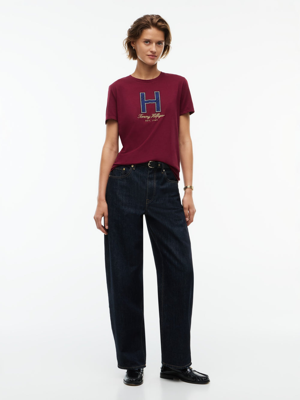 Solid Regular Fit Half Sleeve Cotton Jersey T-Shirt