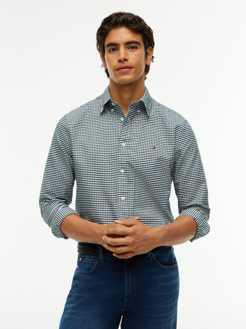 Regular Fit Check Oxford Shirt