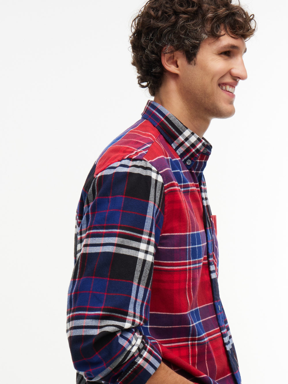 Relaxed Fit Check Flannel Shirt