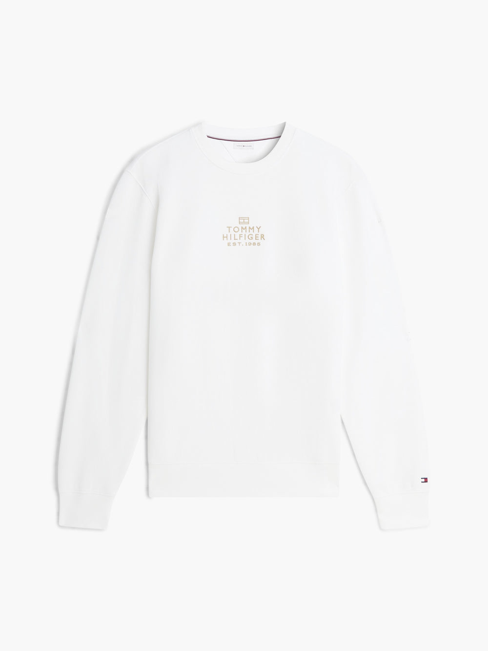 Regular Fit Embroidered Interlock Pullover
