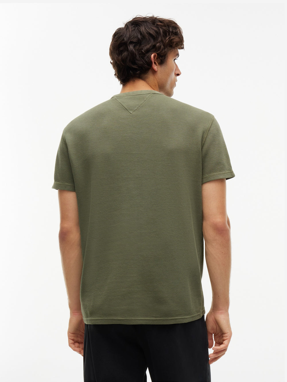 Regular Fit Washed Waffle T-Shirt