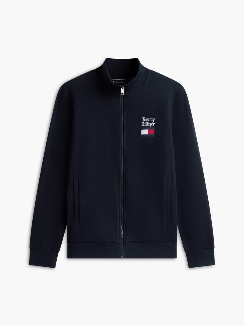Regular Fit Fleece Zipper Sweatshirt