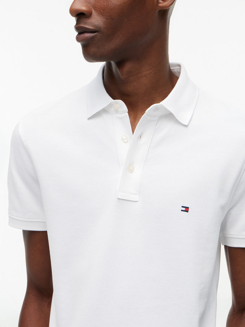 Slim Fit Solid Pique Polo
