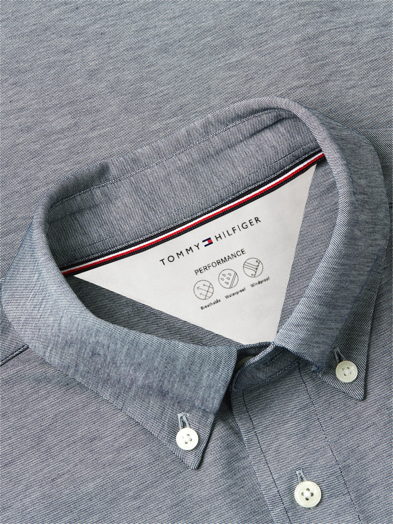 Regular Fit Solid Oxford Shirt