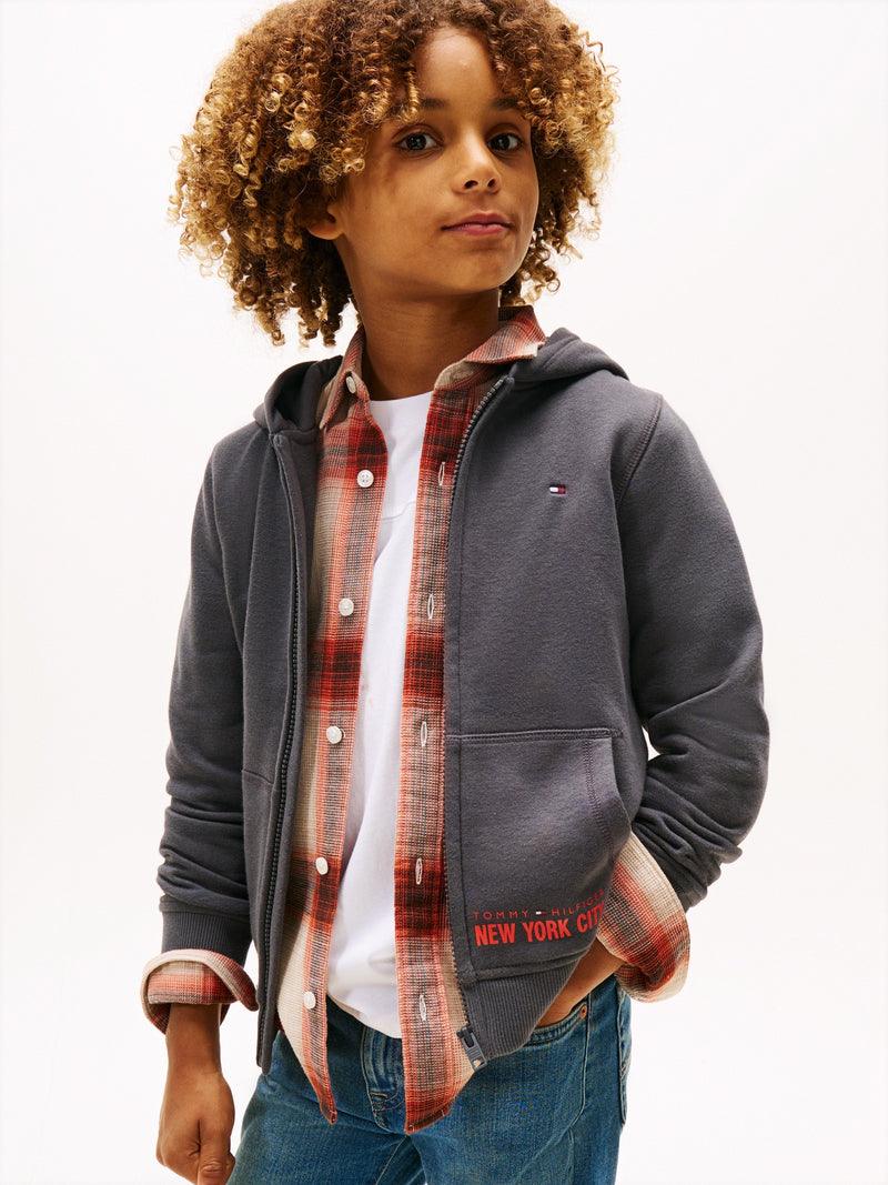 Kids Fleece Zip Hoodie