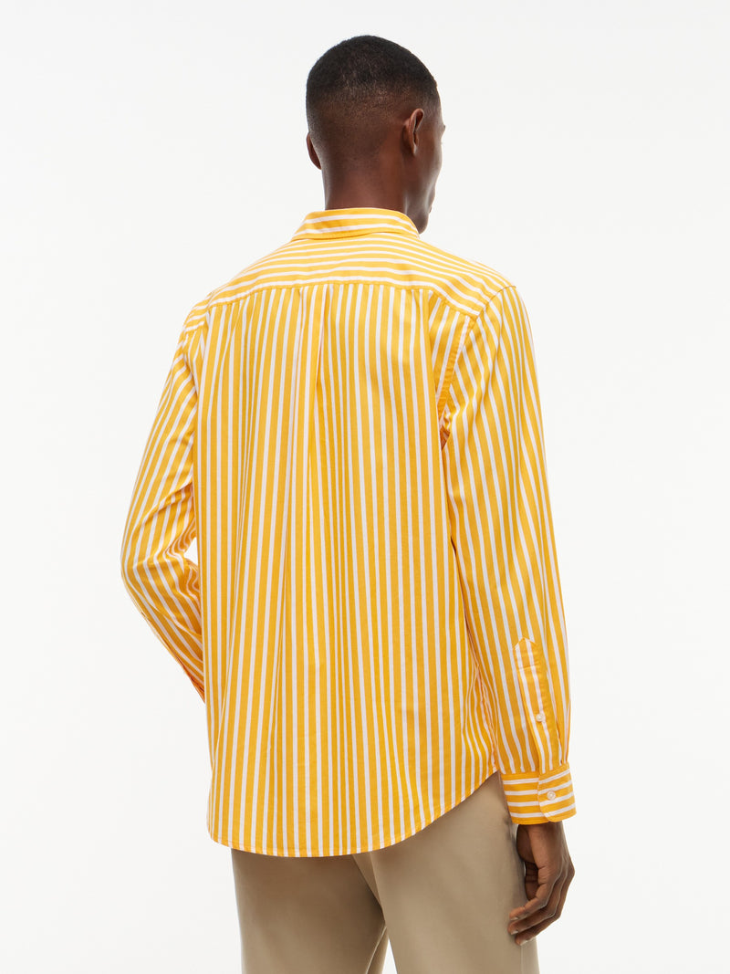 Regular Fit Stripe Poplin Shirt