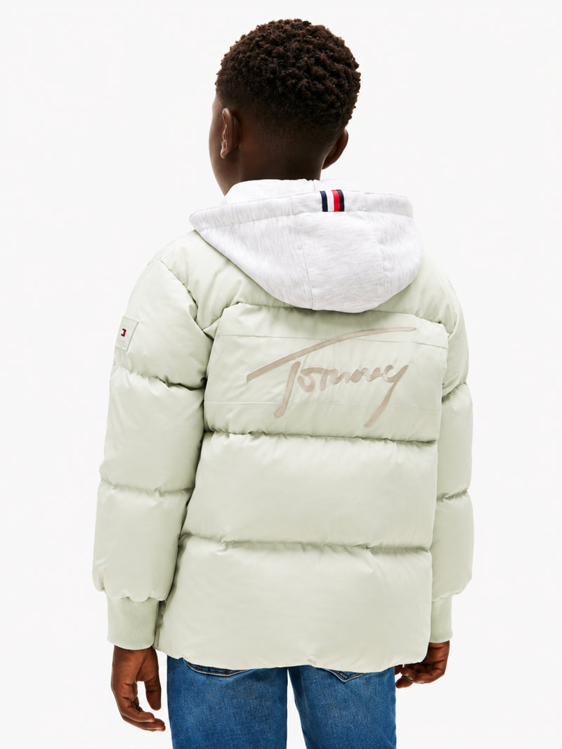 Kids Down Hooded Jacket