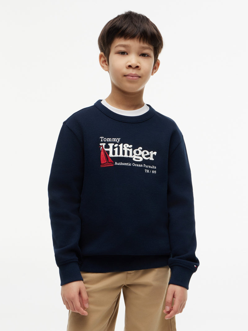 Kids Interlock Sweatshirt