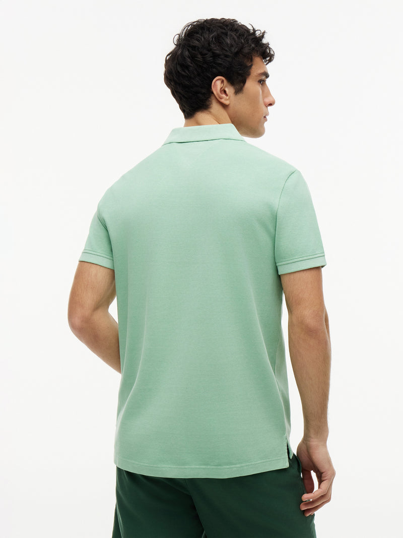 Regular Fit Solid Pique Polo