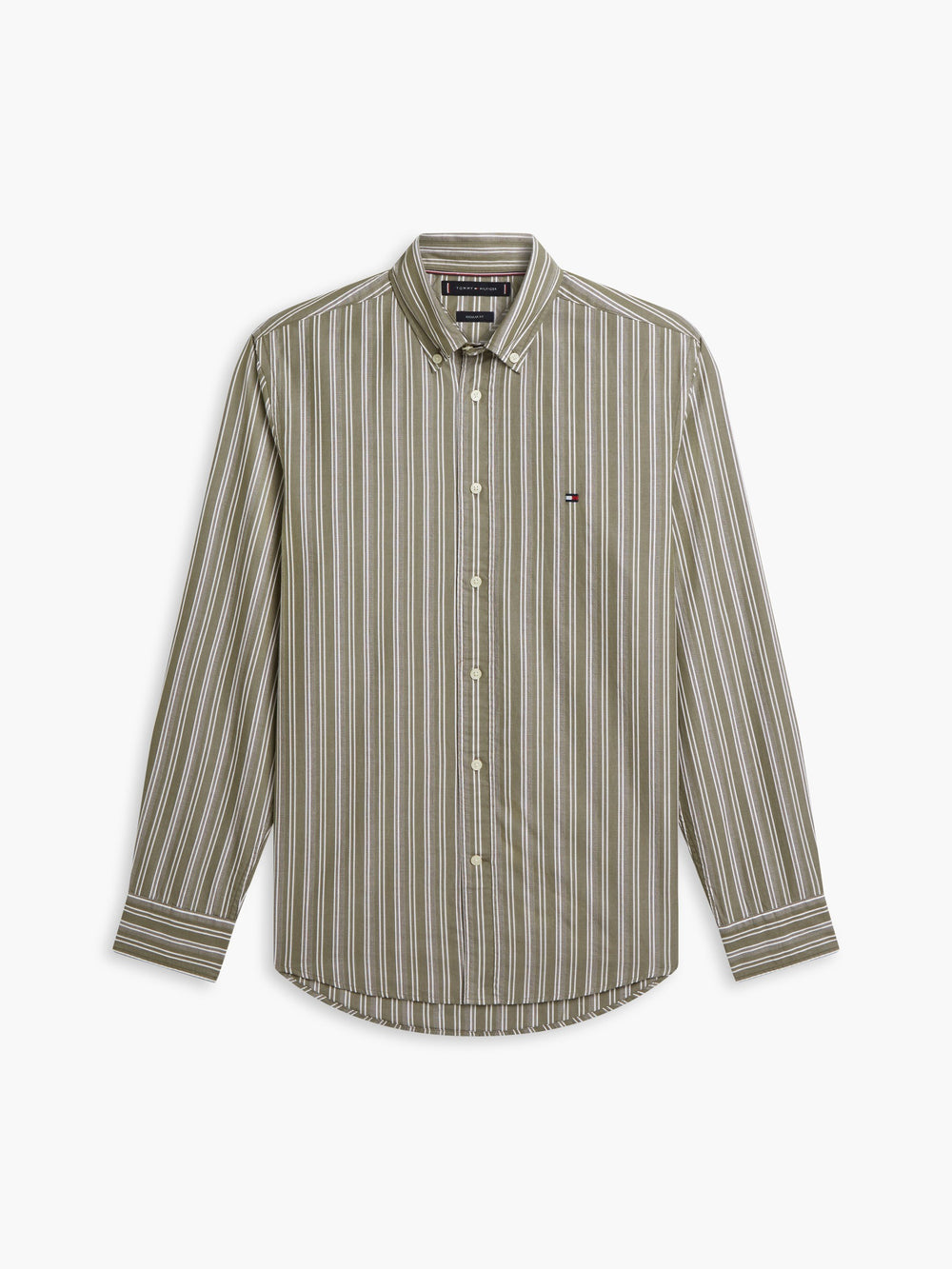 Regular Fit Stripe Poplin Shirt