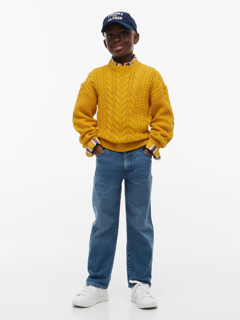 Kids Cable Knit Sweater