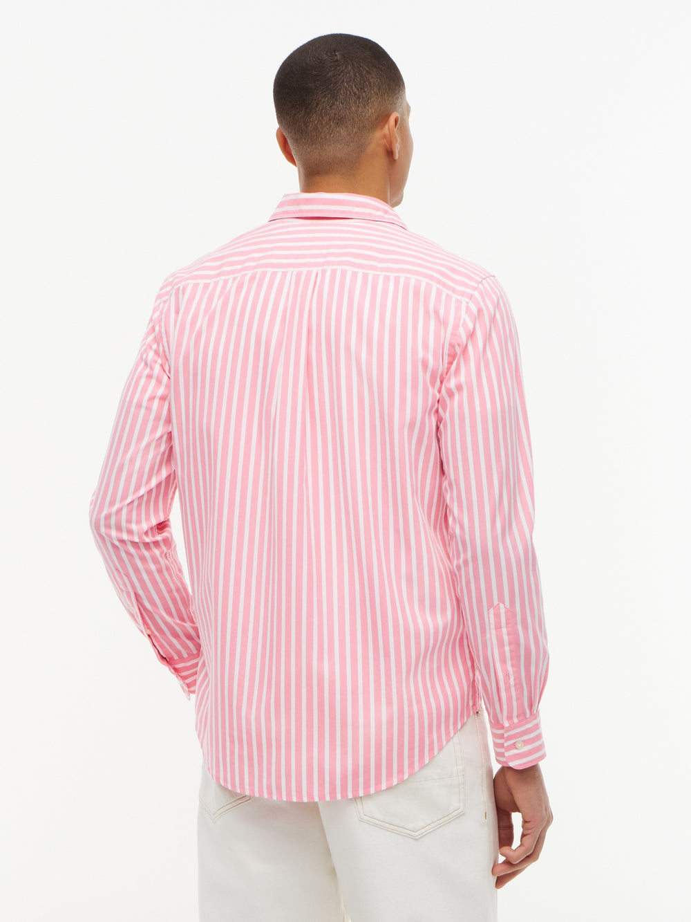 Regular Fit Stripe Poplin Shirt