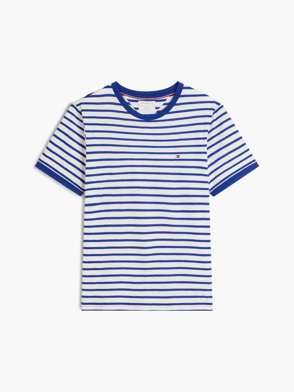 Regular Fit Striped Slub Jersey Tshirt