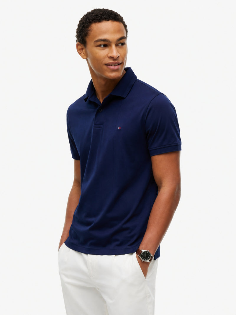 Regular Fit Jacquard Interlock Polo