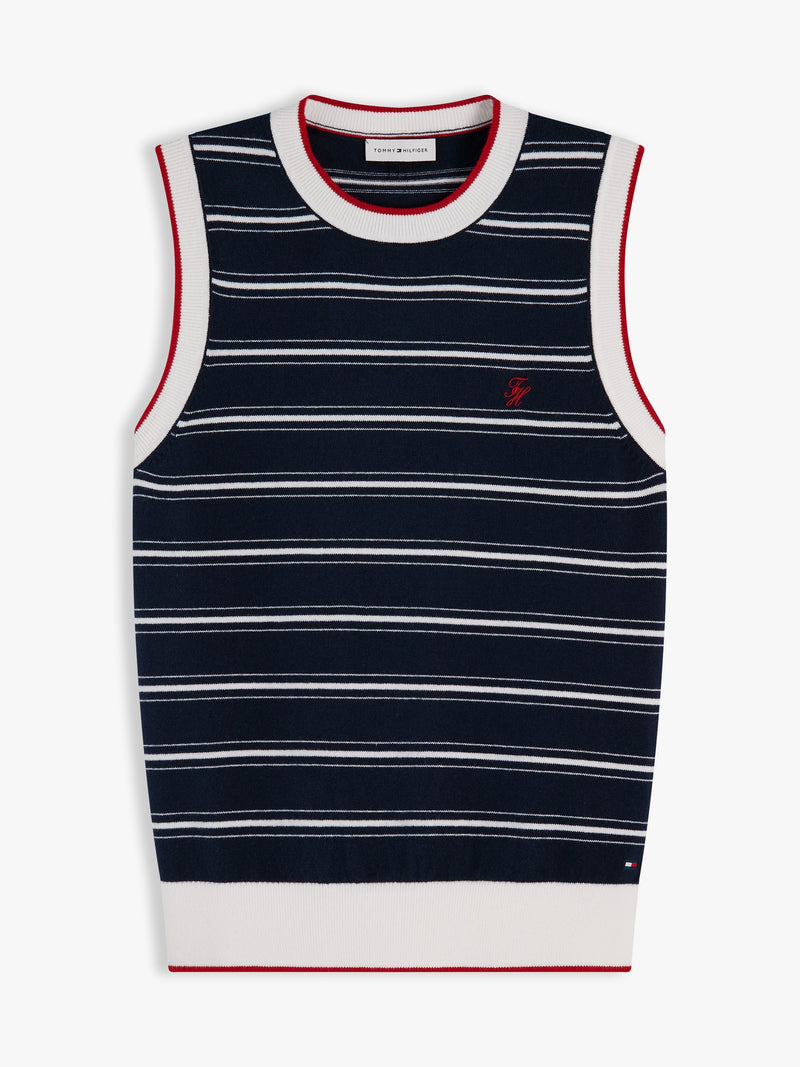 Stripe Regular Fit Full Sleeve Ribbed T-Shirt