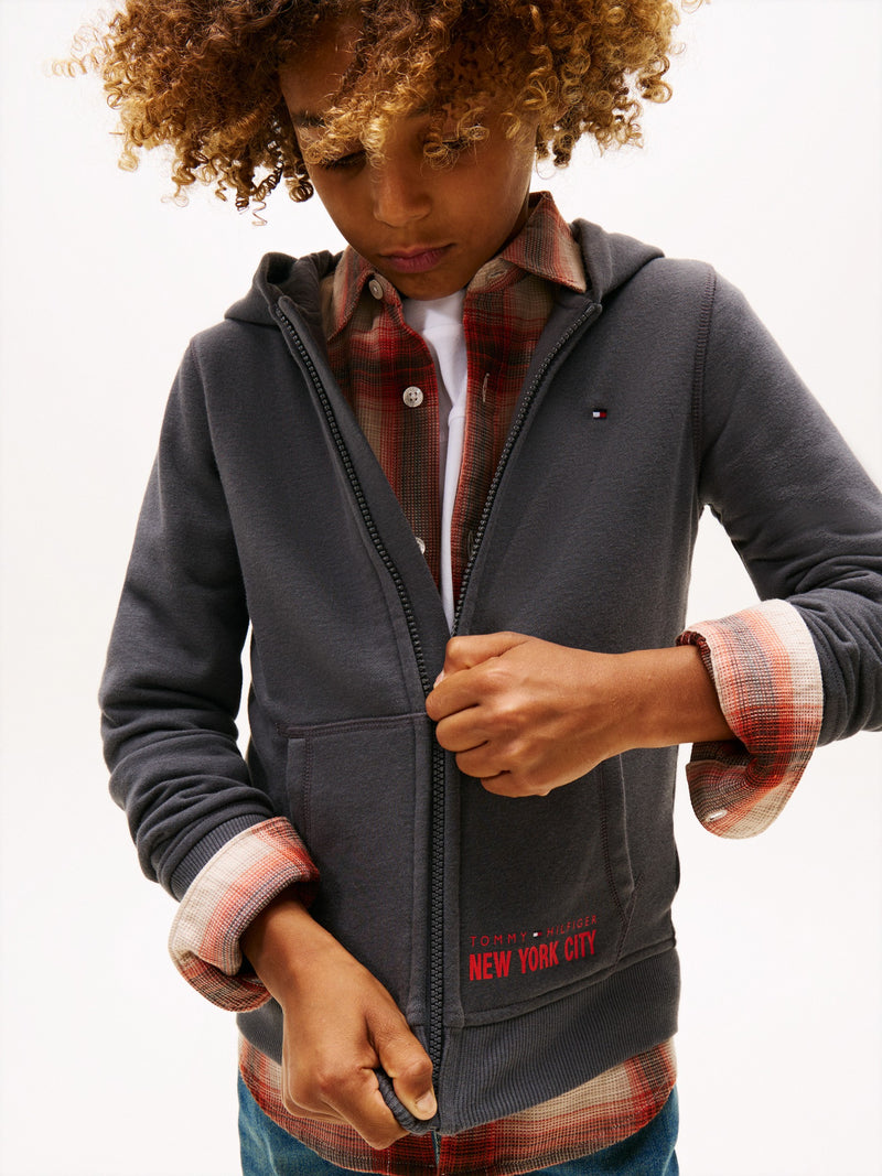 Kids Fleece Zip Hoodie