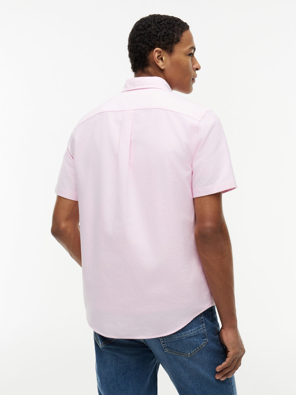 Regular Fit Solid Oxford Shirt