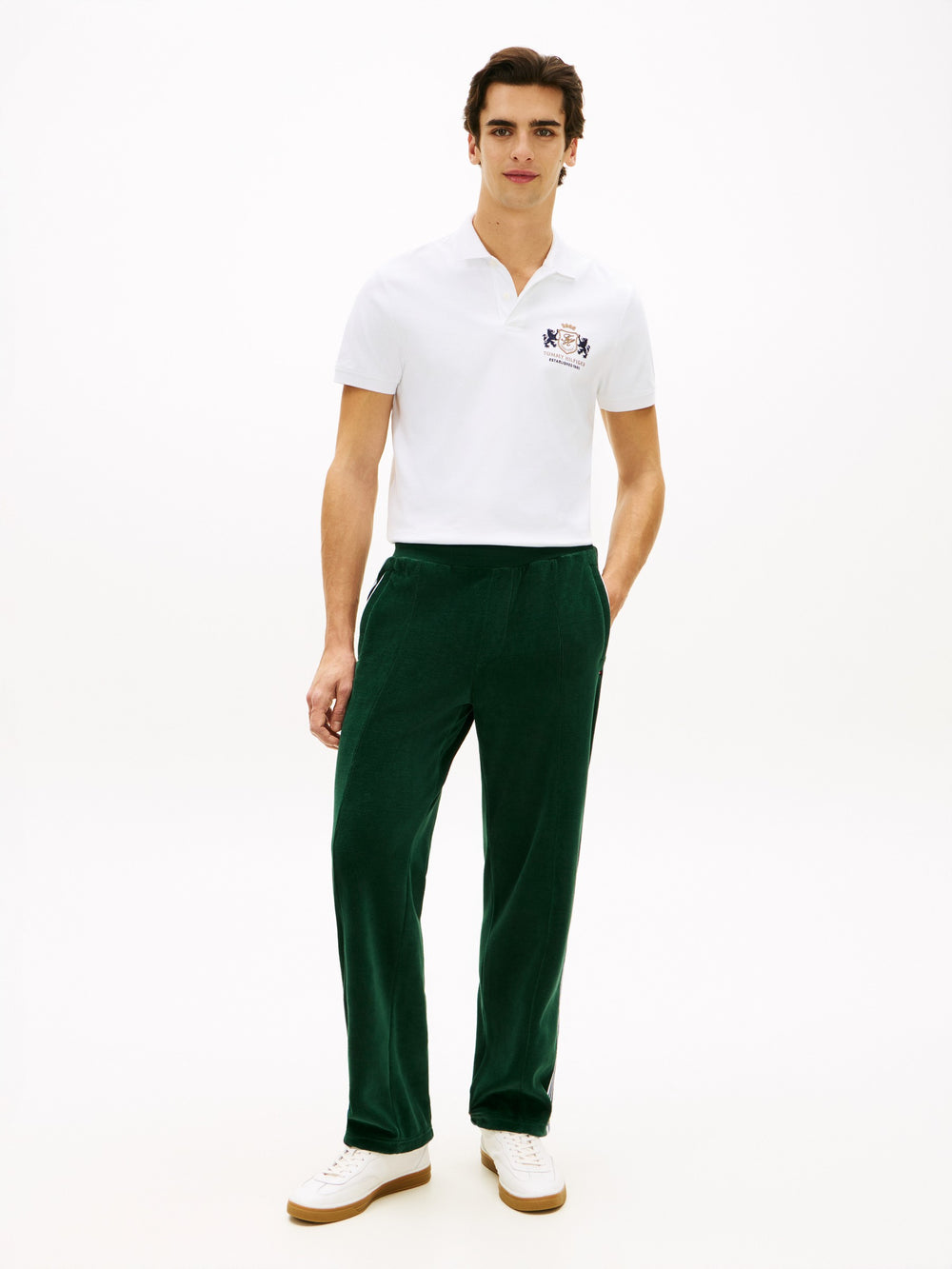 Regular Fit Velour Country Club Track Pant