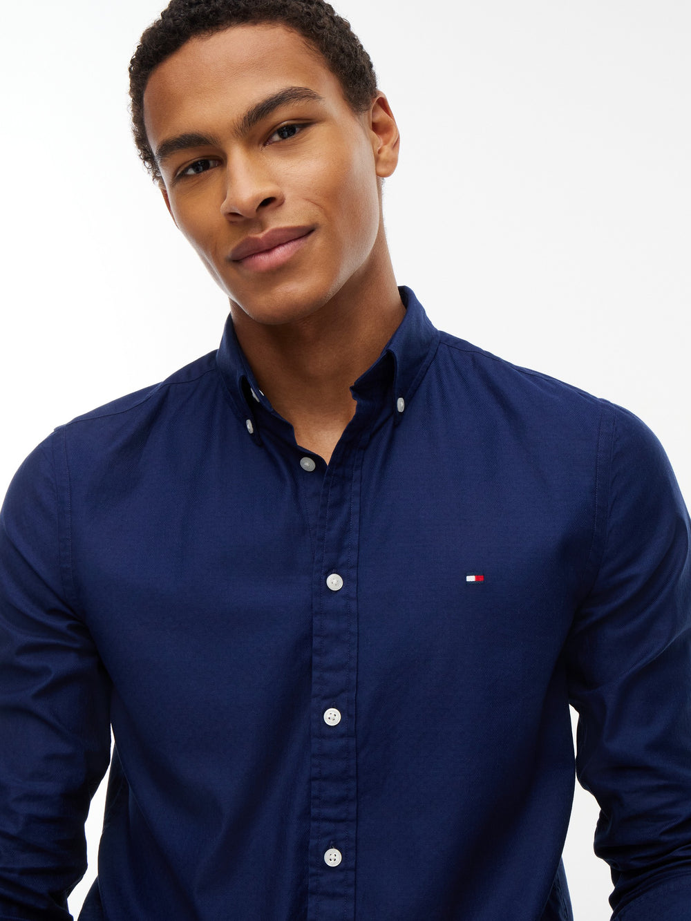 Slim Fit Texture Dobby Shirt