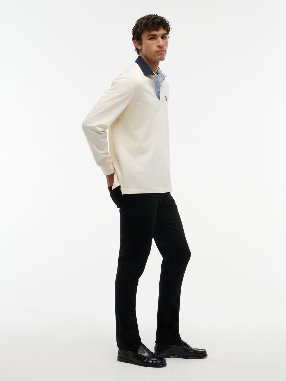 Men Scanton Slim Clean Black Jeans
