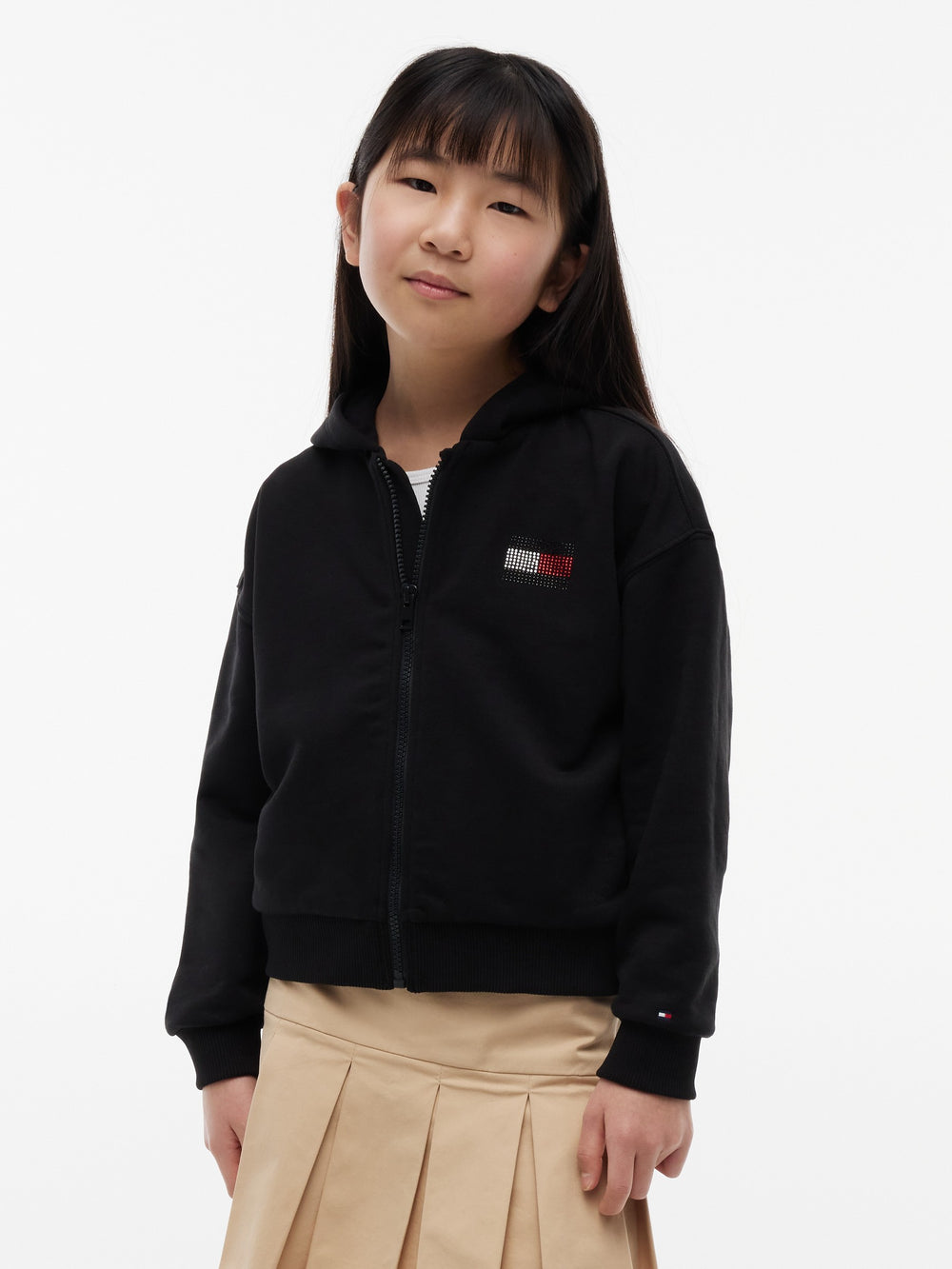 Kids Relaxed Terry Zip Hoodie