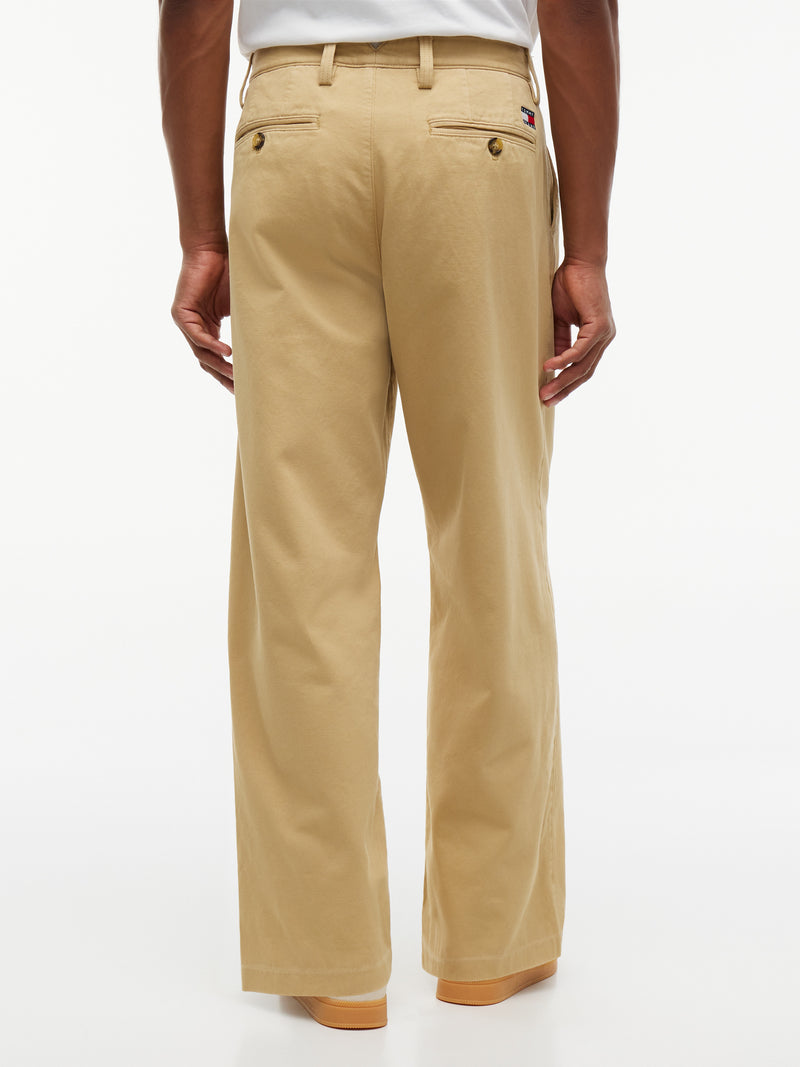 Men Theo Baggy Twill Trouser