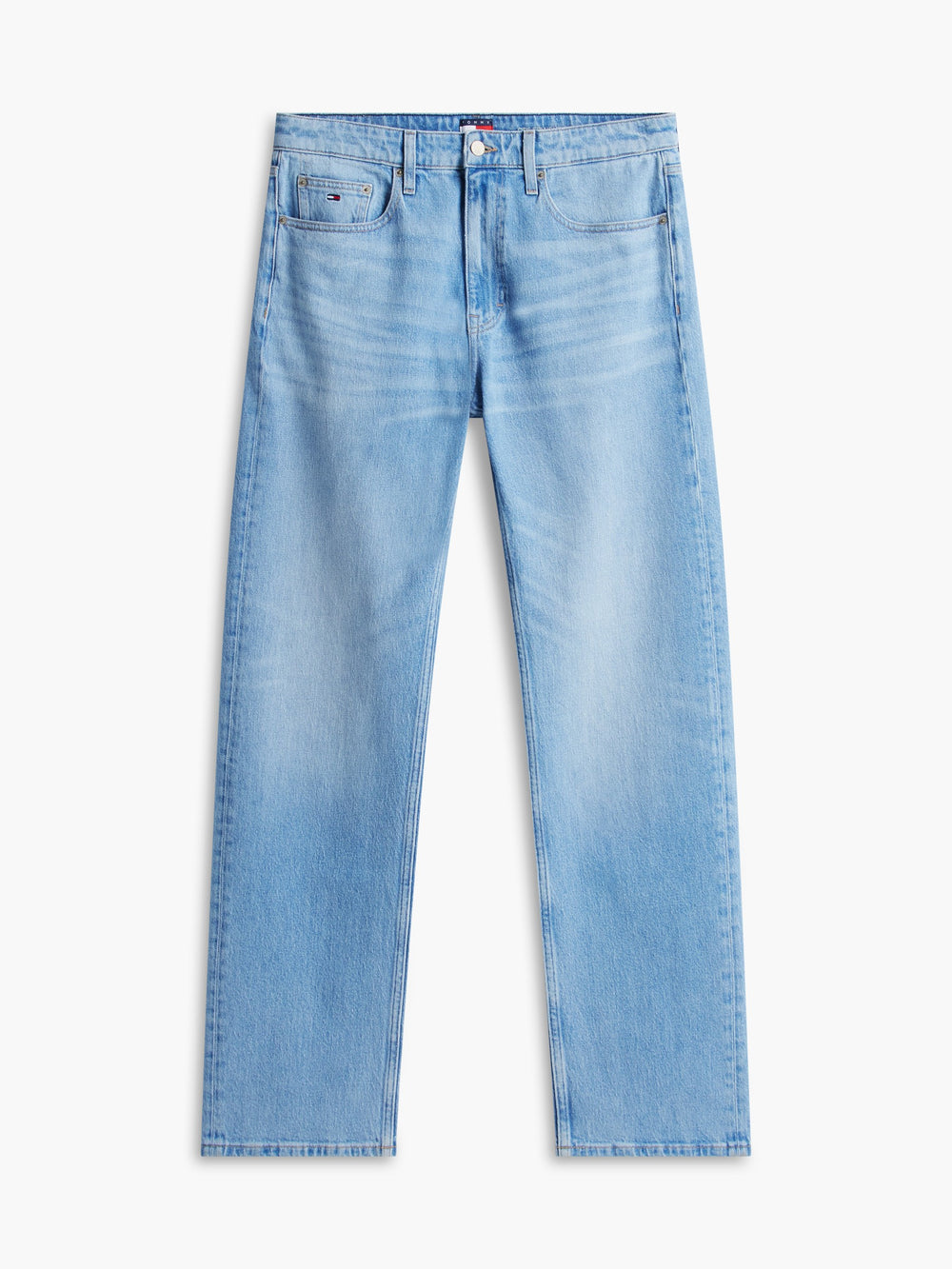 Men Otis Regular Straight Light Wash Jeans