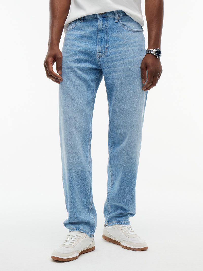 Men Sonny Regular Tapered Light Wash Jeans
