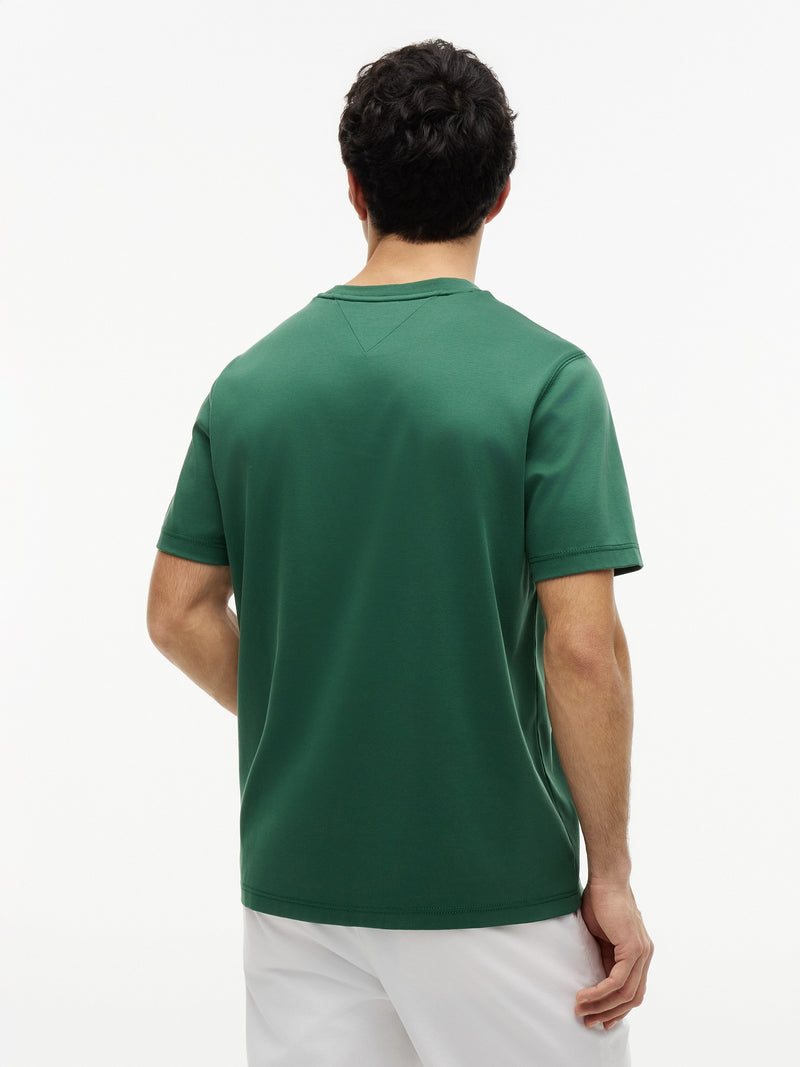 Regular Fit Embroidered Interlock Tshirt