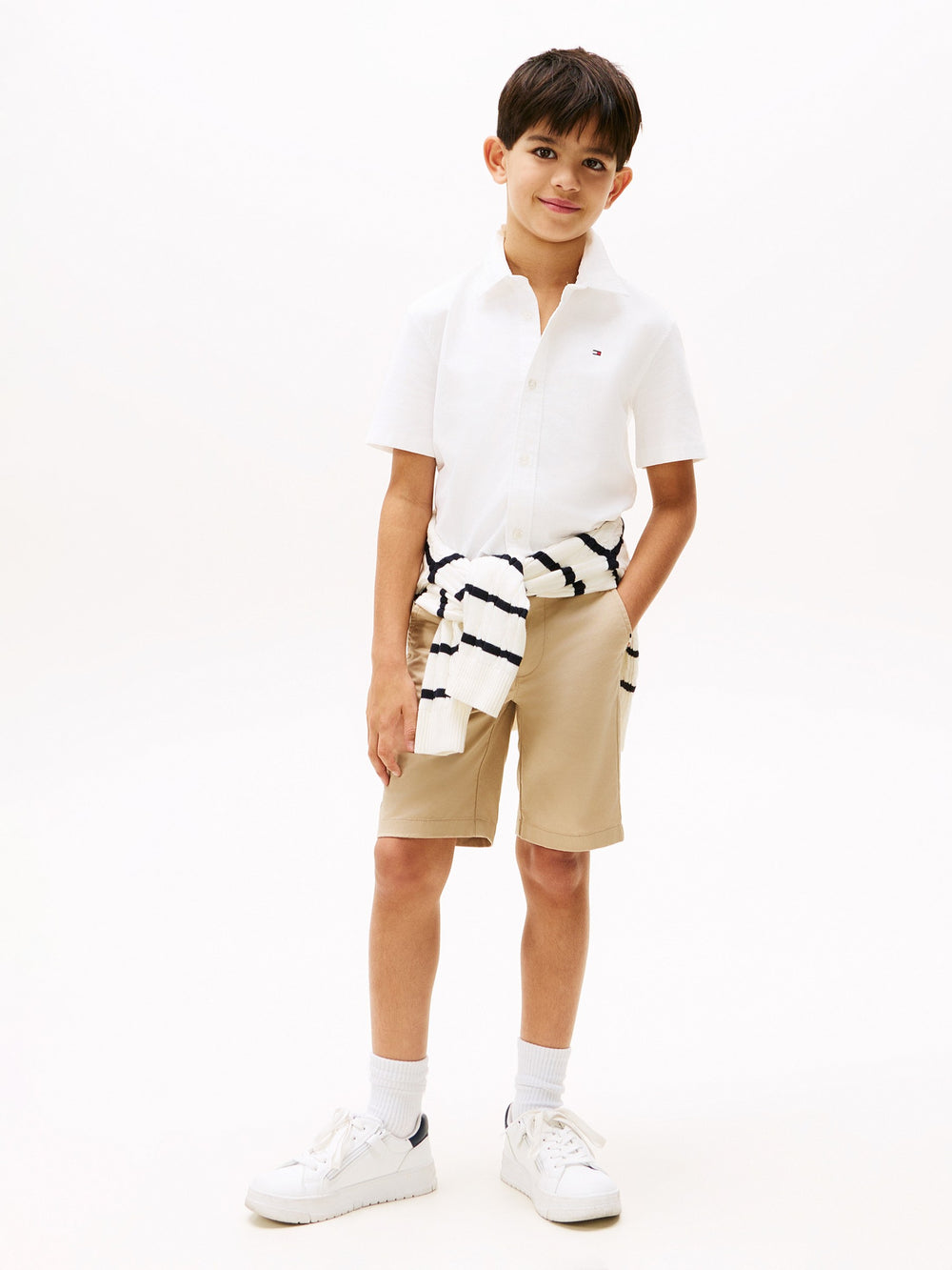 Kids Oxford Stretch Shirt