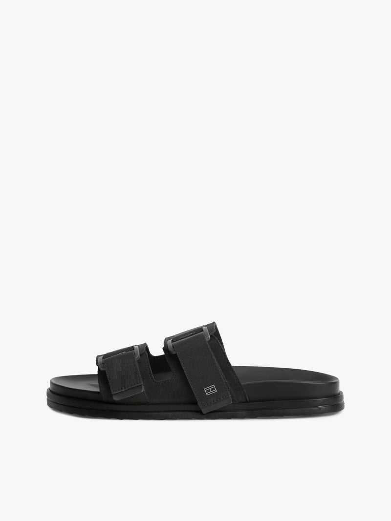 Men Hilfiger Mix Suede Buckle Sandal