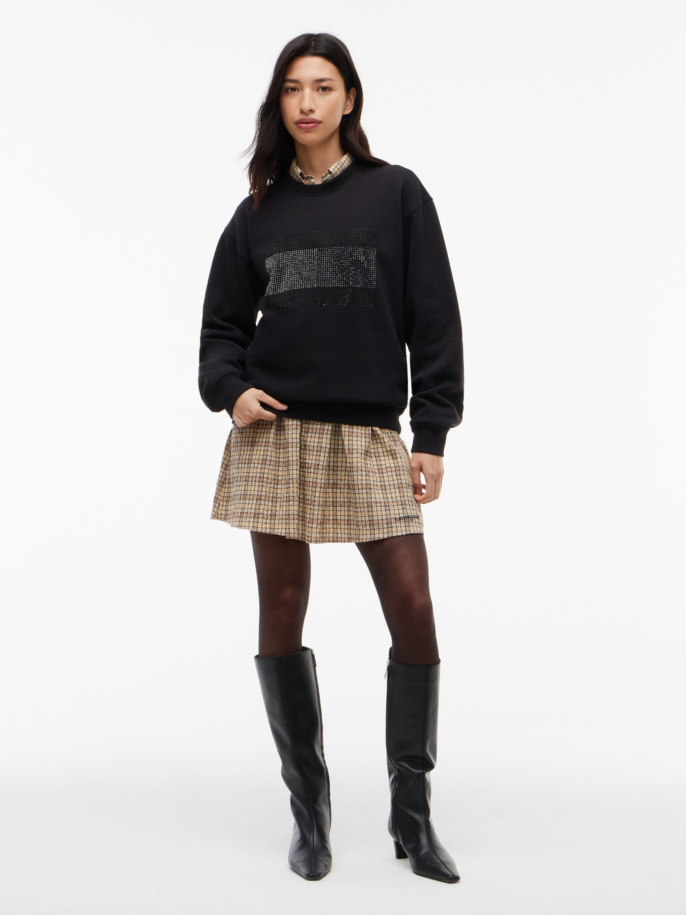 Relaxed Fit Fleece Sweatshirt